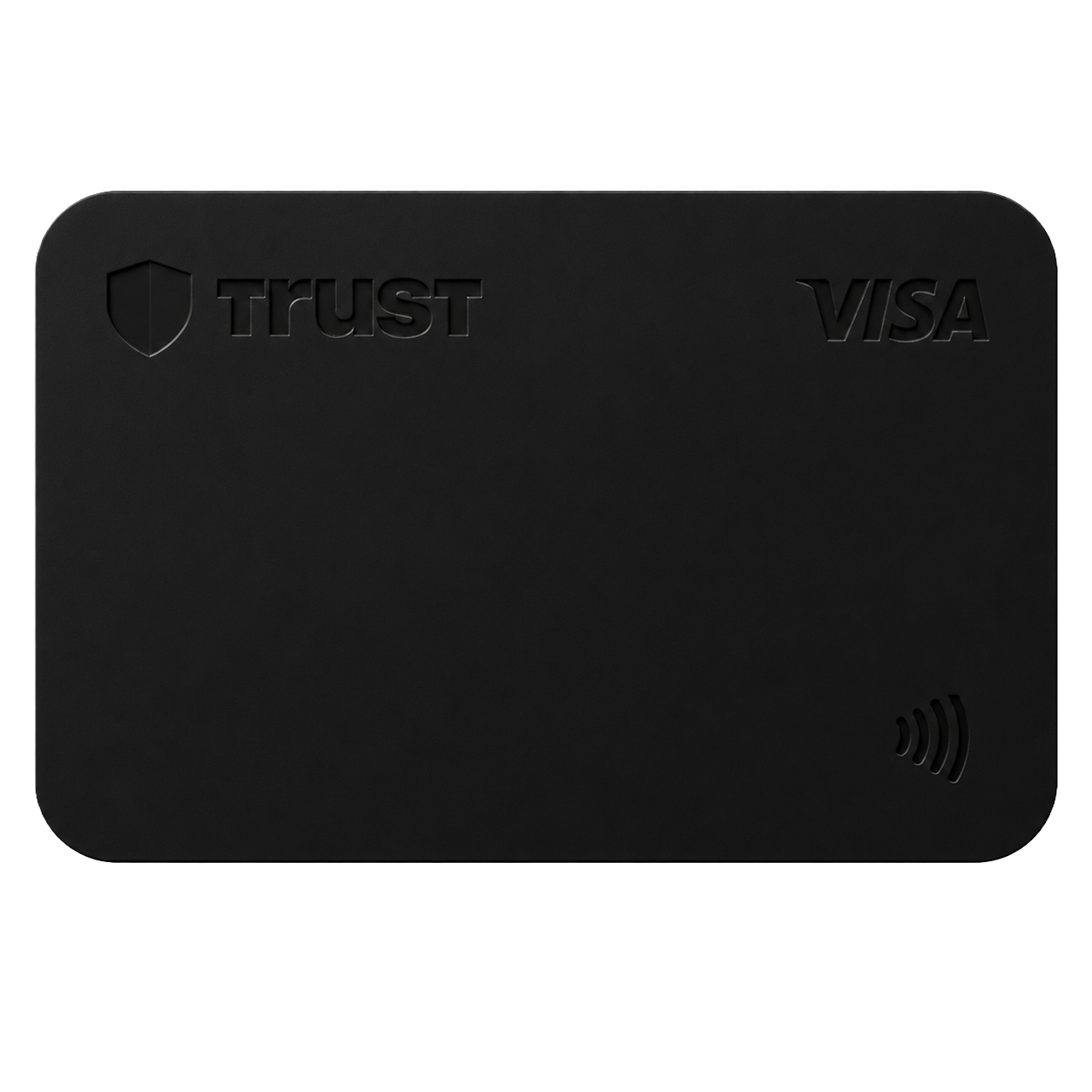 Trust Card in Black